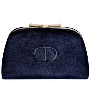 Dior Midnight Blue Velvet Cosmetic Case